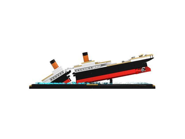 ZITIANYOUBUILD C5152 Passenger Liner Ship Sinking Scene Building Toys Set 782 Parts