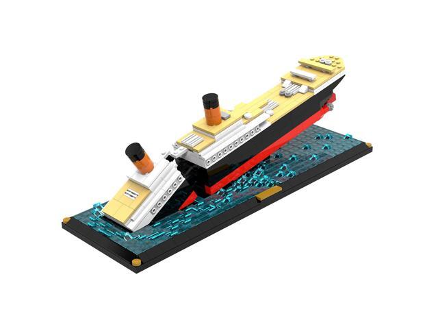 ZITIANYOUBUILD C5152 Passenger Liner Ship Sinking Scene Building Toys Set 782 Parts