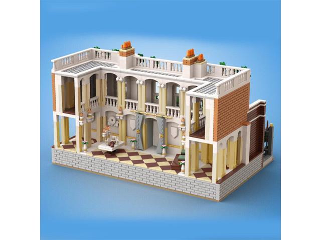 ZITIANYOUBUILD C7974 Villa with Iconic House Facade & Flowers from TV Series 3023 Parts