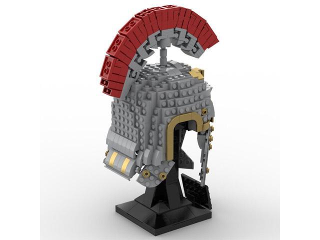 ZITIANYOUBUILD C7598 Roman Centurion Helmet Collection with Plaque Building Toys Set 568 Parts