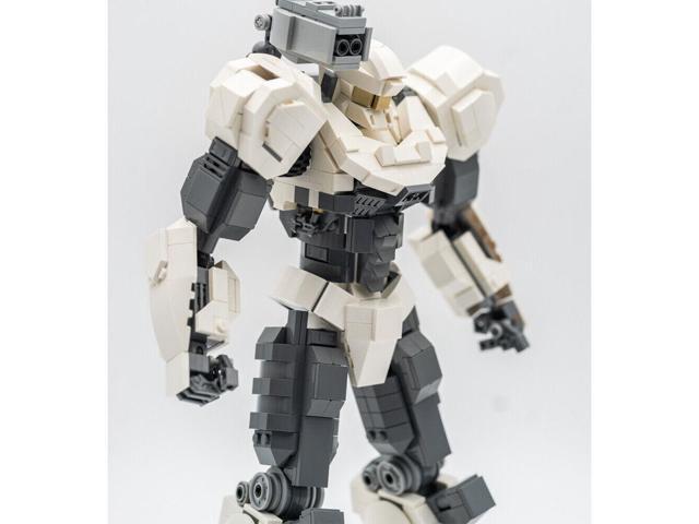 ZITIANYOUBUILD MOC-96964 White Mech Robot Jaeger Model 31,5 cm High Building Toys 1244 Parts