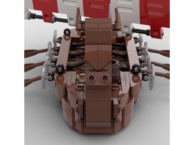 ZITIANYOUBUILD Custom MOC-98225 The Viking Longship 314 Parts Kids Gift for Christmas