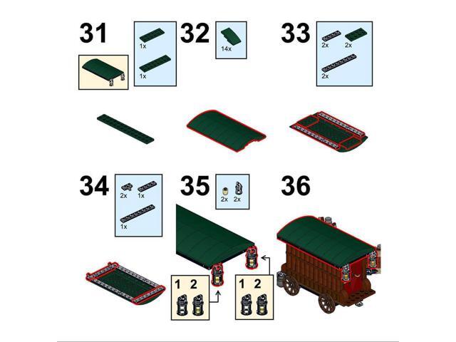 ZITIANYOUBUILD Custom MOC-78795 Medieval Potion Seller 221 Parts Kids Gift for Christmas