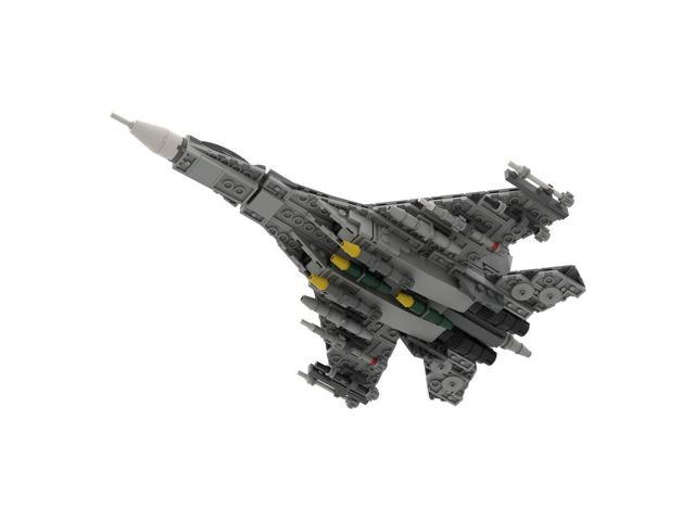 ZITIANYOUBUILD Custom MOC-143096 SU-35 Military-theme Aircraft Model 433 Parts Kids Gift
