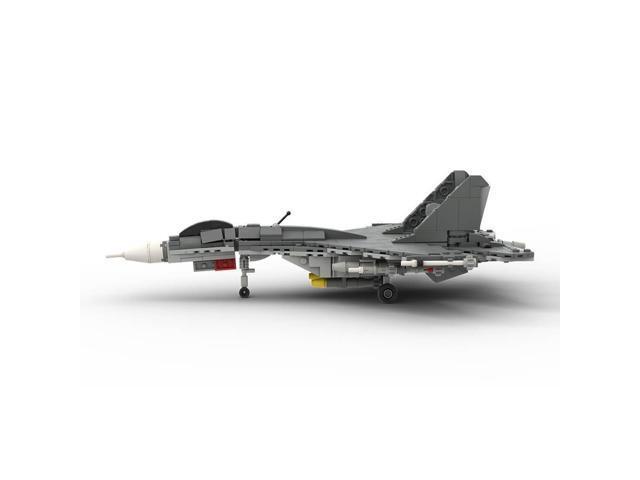 ZITIANYOUBUILD Custom MOC-143096 SU-35 Military-theme Aircraft Model 433 Parts Kids Gift