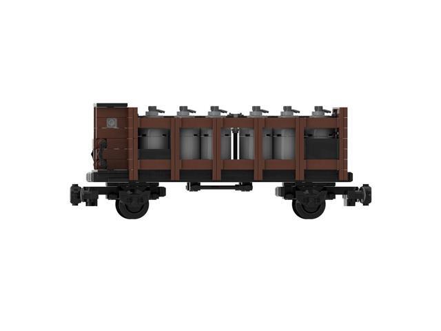 ZITIANYOUBUILD Custom MOC-133884 Acid Carrying Wagon with Brakemans Cab 407 Parts Kids Gift