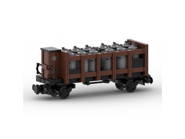 ZITIANYOUBUILD Custom MOC-133884 Acid Carrying Wagon with Brakemans Cab 407 Parts Kids Gift