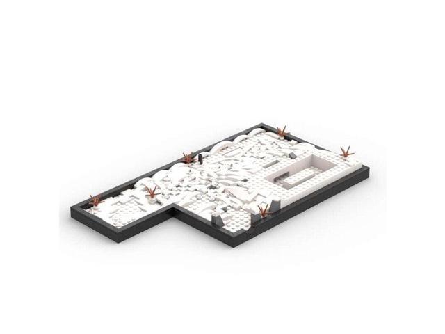 ZITIANYOUBUILD MOC-113431 415 Parts Base Expansion for Set 76407 Hut Building Blocks Toys Set