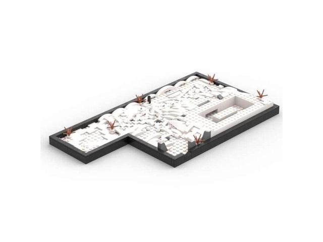 ZITIANYOUBUILD MOC-113431 415 Parts Base Expansion for Set 76407 Hut Building Blocks Toys Set