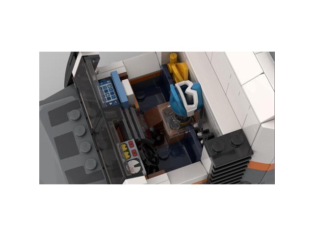 ZITIANYOUBUILD MOC-140755 Off-road Truck 6x6 for Overlanding Expedition with Interior