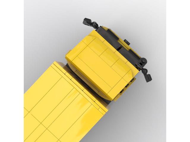 ZITIANYOUBUILD MOC-102534 Fully Playable and Functional Transport Truck Model Yellow 783 Parts