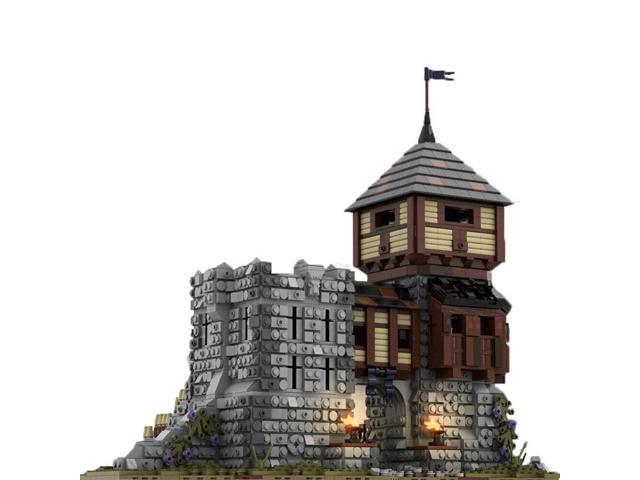 ZITIANYOUBUILD MOC-76512 Medieval Fortress Medieval Castle's Keep Outpost Model 7126 Parts