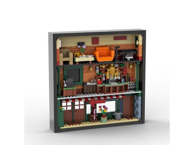 ZITIANYOUBUILD C7303 Coffeehouse in Photo Frame Building Toys from TV Series 688 Parts
