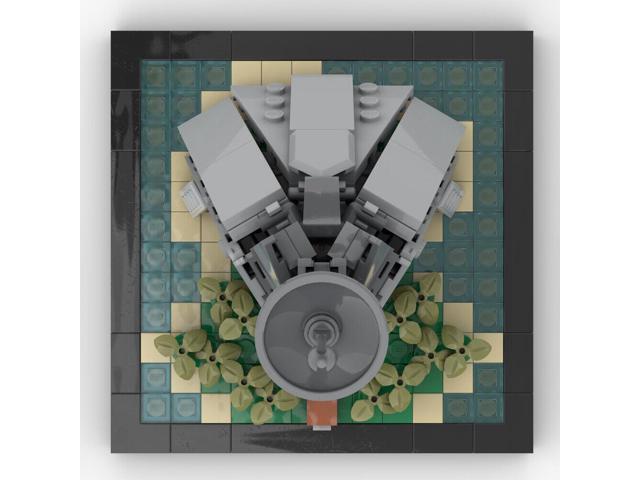 ZITIANYOUBUILD MOC-150508 Scarif Citadel Tower - Architecture Scale from Movie 294 Parts