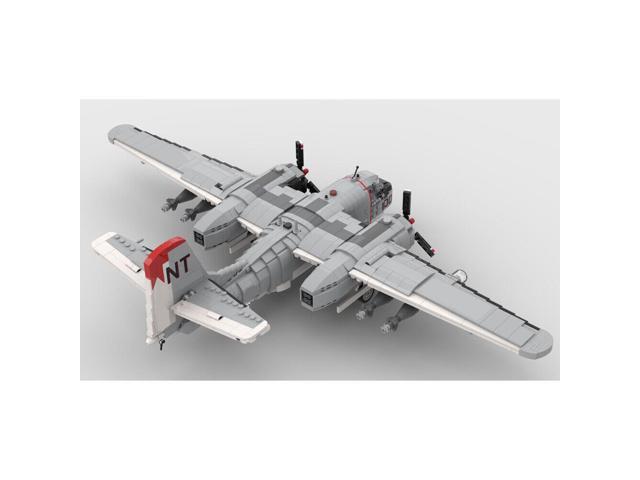 ZITIANYOUBUILD MOC-143540 S-2 Tracker Airframe Anti-submarine Warfare Aircraft 1757 Parts