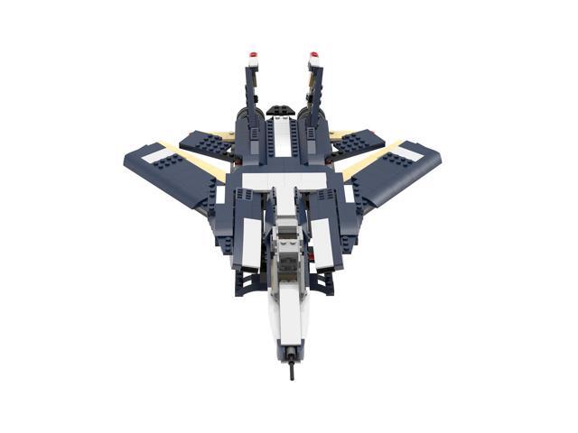 ZITIANYOUBUILD C6381 Carrier Fighter Aircraft with Retractable Wheels and Wings 1471 Parts