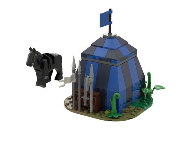 ZITIANYOUBUILD Custom MOC-86186 Medieval Tournament Tent 143 Parts Kids Gift for Christmas