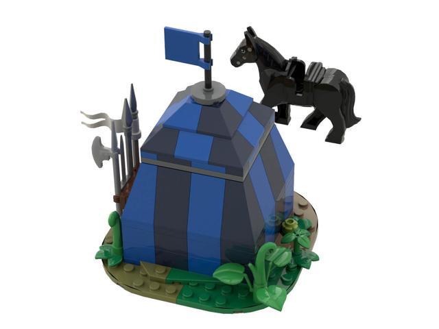 ZITIANYOUBUILD Custom MOC-86186 Medieval Tournament Tent 143 Parts Kids Gift for Christmas