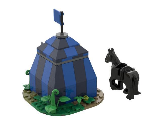 ZITIANYOUBUILD Custom MOC-86186 Medieval Tournament Tent 143 Parts Kids Gift for Christmas