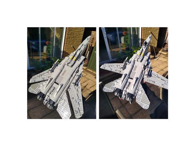 ZITIANYOUBUILD MOC-121573 All-weather-capable Variable-sweep Wing Fighter Aircraft 2239 Parts