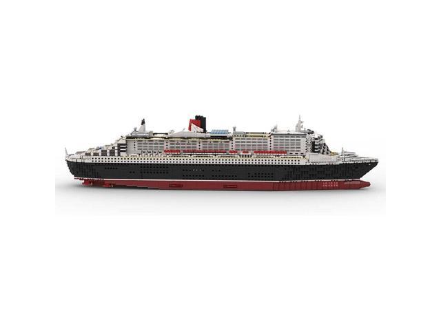 ZITIANYOUBUILD MOC-110500 Typical Cruise Ship Ocean Liner Model 1:375 Scale 5770 Parts