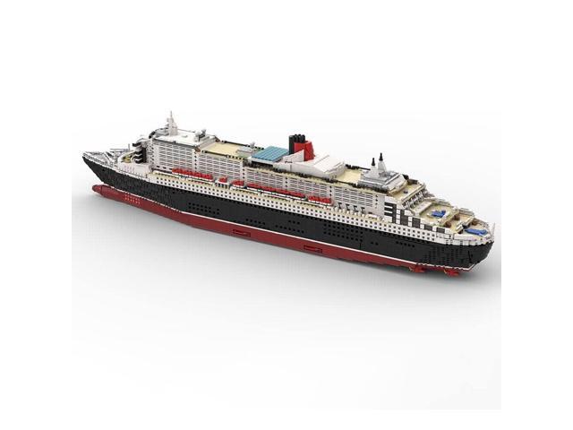 ZITIANYOUBUILD MOC-110500 Typical Cruise Ship Ocean Liner Model 1:375 Scale 5770 Parts