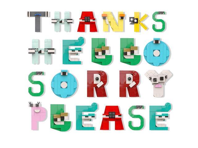 ZITIANYOUBUILD C9239 26 Alphabet Combinations DIY Creative 951 Parts for Kids Creative Toys