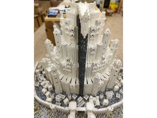 ZITIANYOUBUILD Minas Tirith Seven-walled Fortress City Modular Capital 99548 Parts