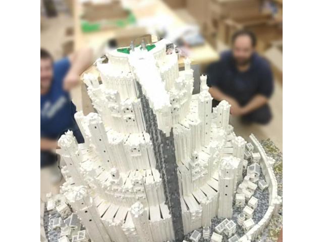 ZITIANYOUBUILD Minas Tirith Seven-walled Fortress City Modular Capital 99548 Parts