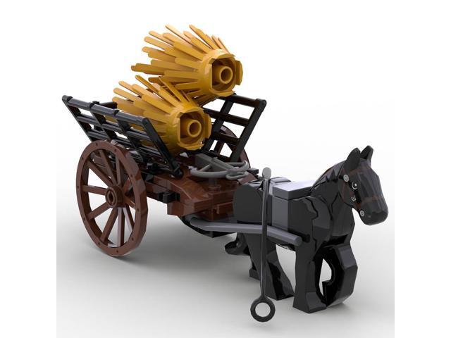 ZITIANYOUBUILD Custom MOC-87186 Medieval Farmer Wagon 43 Parts Kids Gift for Christmas