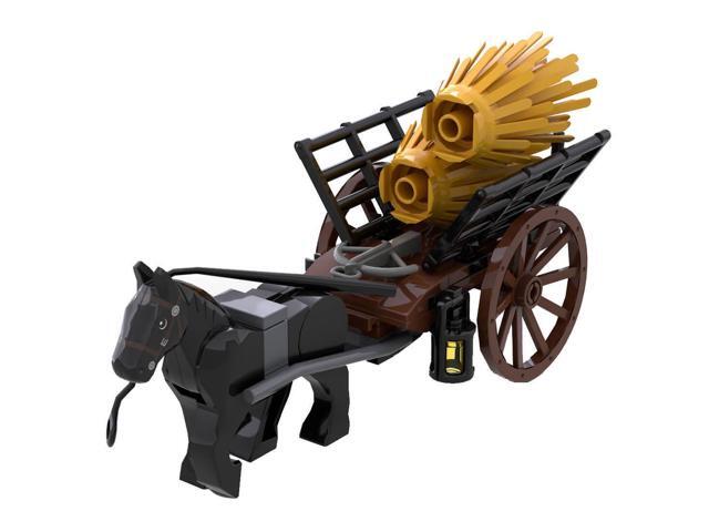 ZITIANYOUBUILD Custom MOC-87186 Medieval Farmer Wagon 43 Parts Kids Gift for Christmas
