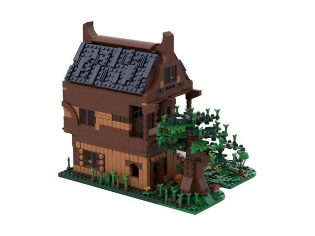 ZITIANYOUBUILD C7468 Modular Building: Medieval Store Model with Interior 1373 Parts