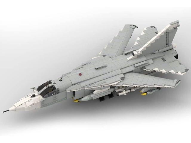 ZITIANYOUBUILD MOC-73456 A Supersonic, All-weather Tactical Bomber 1:34 Scale 1474 Parts