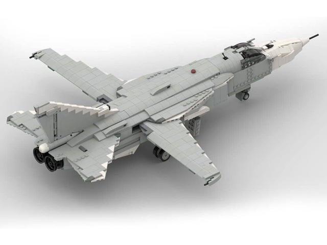 ZITIANYOUBUILD MOC-73456 A Supersonic, All-weather Tactical Bomber 1:34 Scale 1474 Parts
