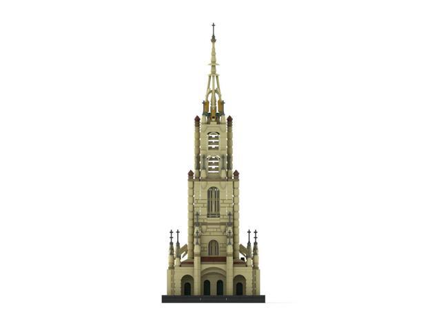 ZITIANYOUBUILD MOC-120952 13' High Berner Münster / Bernese Minster Church Tower 2044 Parts