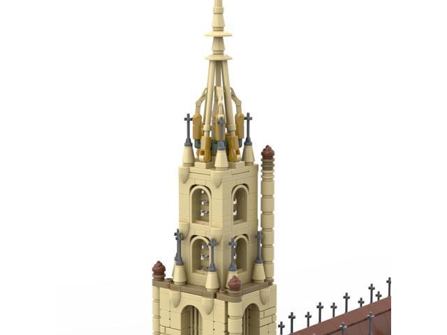 ZITIANYOUBUILD MOC-120952 13' High Berner Münster / Bernese Minster Church Tower 2044 Parts