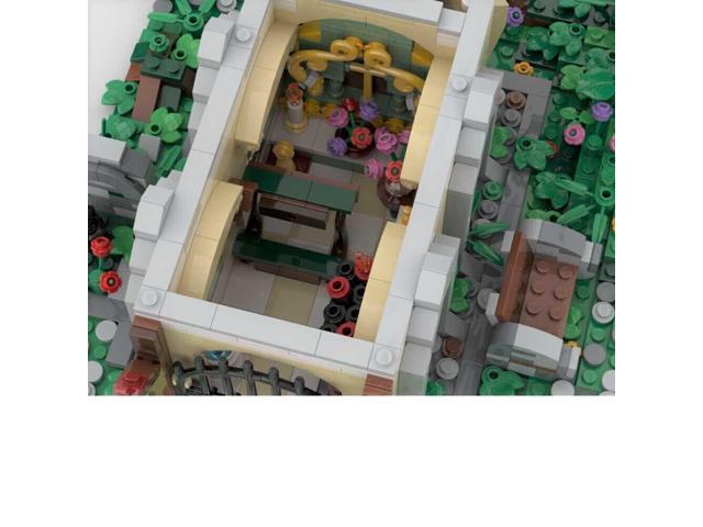 ZITIANYOUBUILD MOC-152991 Small Chapel Model with Interior, Stream, Tree and Plants 2066 Parts