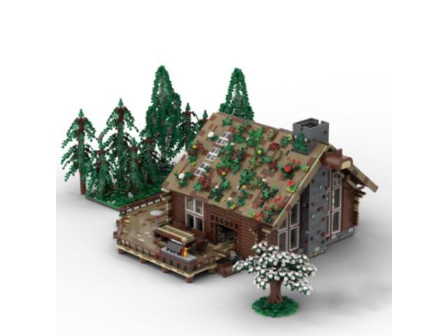 ZITIANYOUBUILD MOC-148696 A Luxury Modern Loghouse Cabin with Interior Modular 5047 Parts