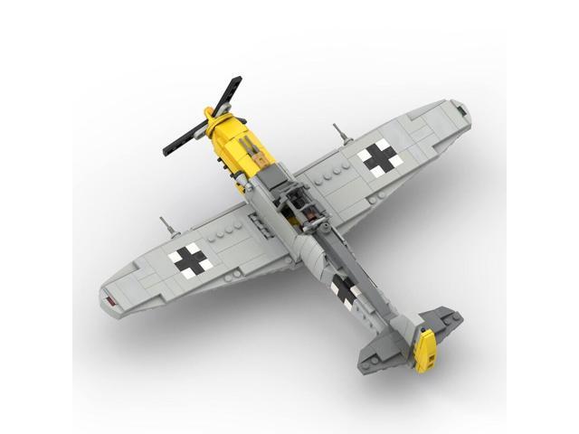 ZITIANYOUBUILD Custom MOC-71810 Messerschmitt Bf 109 410 Parts Kids Gift for Christmas