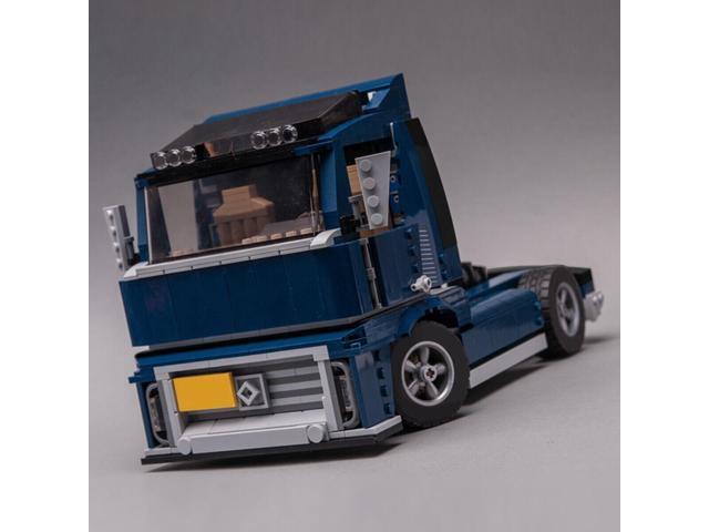 ZITIANYOUBUILD C4912 1025 Parts Truck Dark Blue Version from Set 10265 Alternate Gift