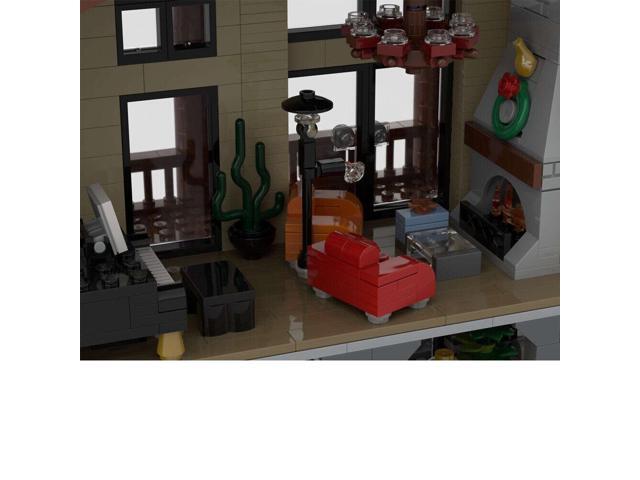 ZITIANYOUBUILD MOC-158007 Winter Village: Ski Lodge with Interior for Christmas 2032 Parts