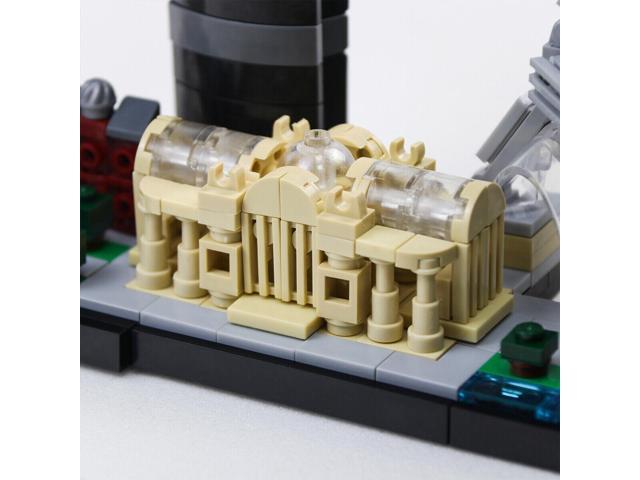 ZITIANYOUBUILD Custom MOC: CF0030 Paris Architecture Model 661 Parts Gift for Christmas