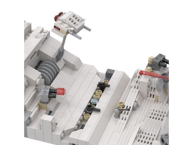 ZITIANYOUBUILD C5657 Micro Iconic Battle Scene with Trenches & Shield Generator 620 Parts