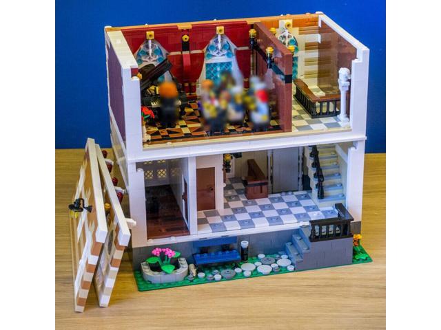 ZITIANYOUBUILD MOC-89901 Modular Town Piano Society Building with Interior 3530 Parts