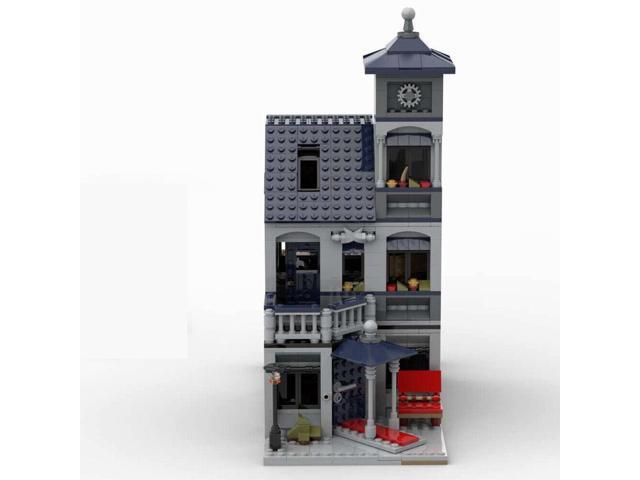 ZITIANYOUBUILD C4472 Secret Hideout Modular Building with Kitchen Area, Bed &TV 1028 Parts