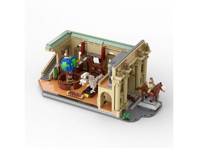ZITIANYOUBUILD C9058 Museum with Dinosaur Fossil and Globe Building Toys Set 2593 Parts