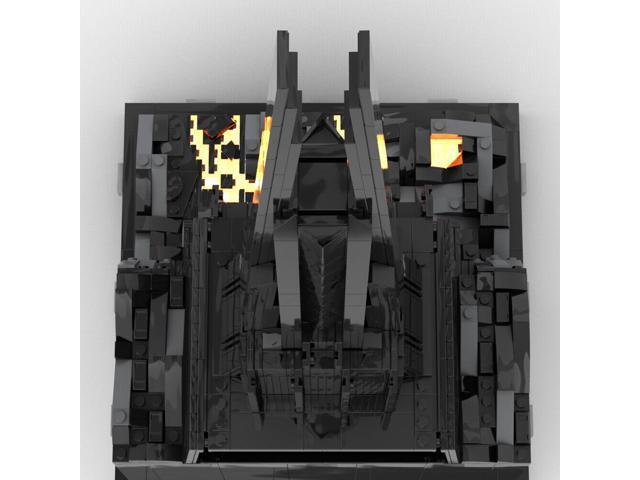 ZITIANYOUBUILD MOC-149491 Obsidian Tower / Personal Abode / Fortress / Castle 1430 Parts
