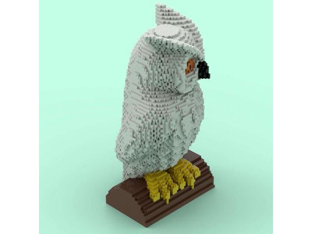 ZITIANYOUBUILD MOC-142459 A Large Owl Sculpture Model for Collection 5600 Parts