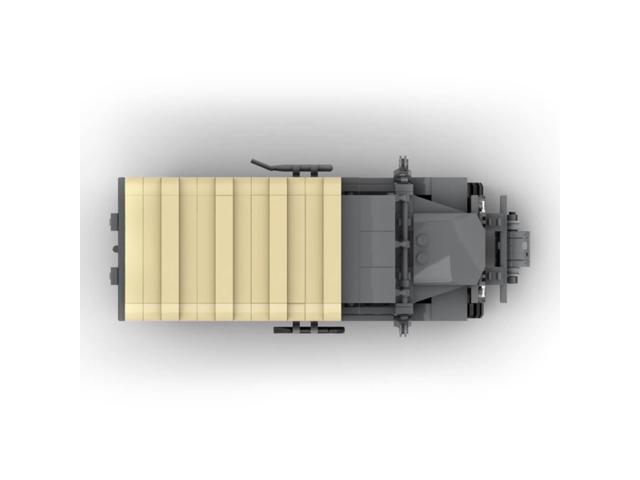 ZITIANYOUBUILD Custom MOC-127124 Tech Military Truck Model 292 Parts Kids Gift for Christmas