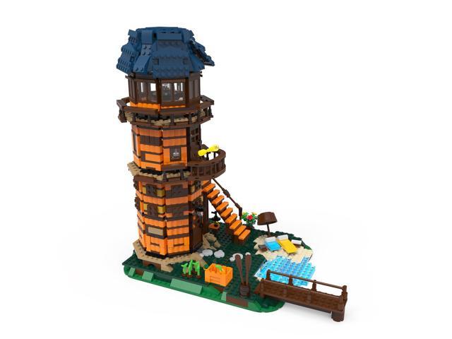 ZITIANYOUBUILD C7047 Modular Lighthouse Model with New Furnishing, New Roof 1630 Parts